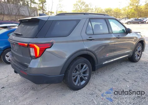 2025 Ford Explorer Active из США, поврежденный, VIN 1FMUK8DH9SGA00644